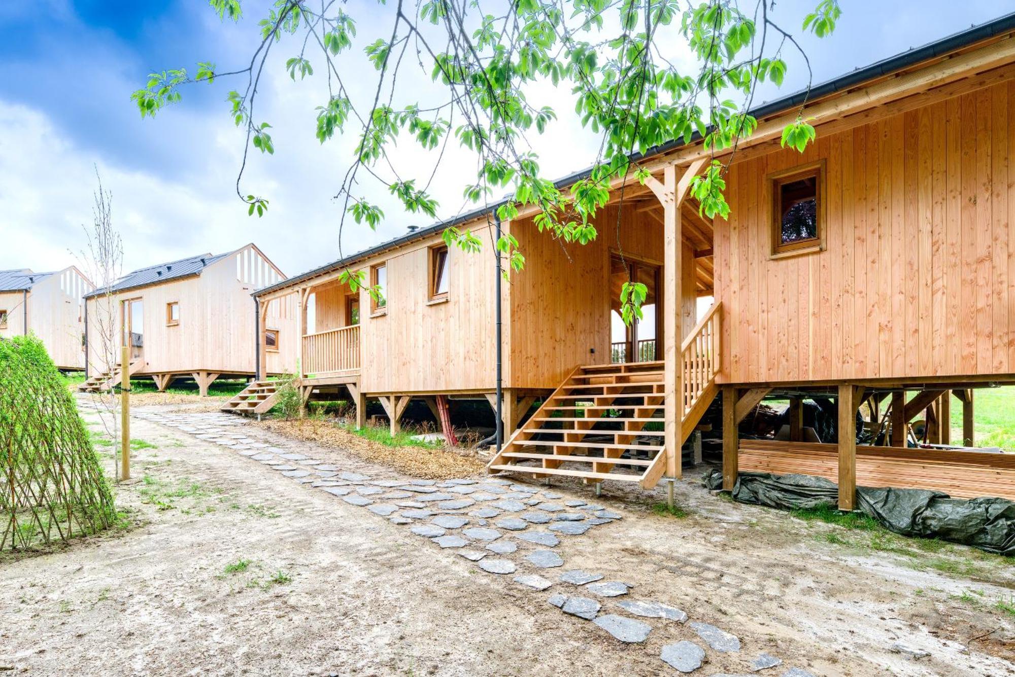 Les Cabanes Champetres - Le Domaine Des Trois Tilleuls Villers-la-Ville Exterior foto