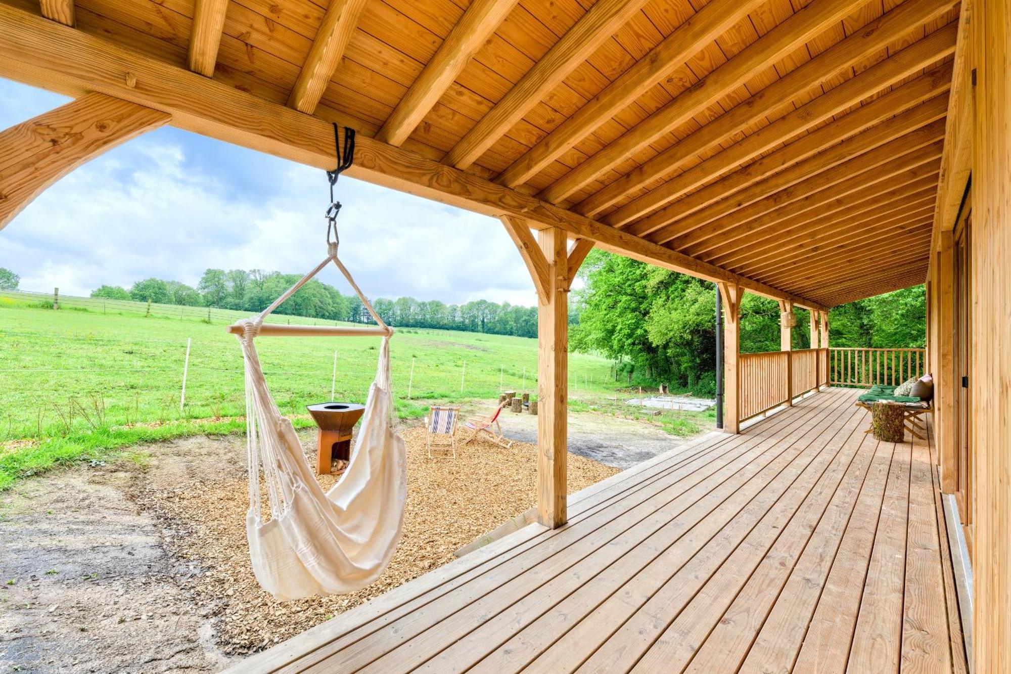 Les Cabanes Champetres - Le Domaine Des Trois Tilleuls Villers-la-Ville Exterior foto