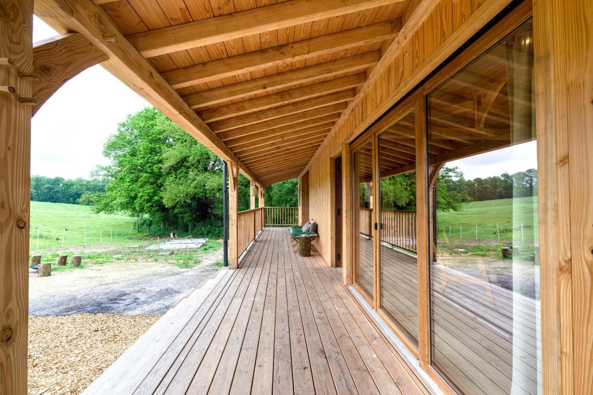 Les Cabanes Champetres - Le Domaine Des Trois Tilleuls Villers-la-Ville Exterior foto